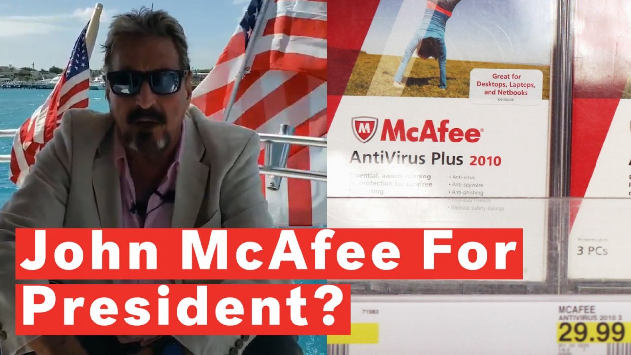 John McAfee Is Running For President—And Away From The Government