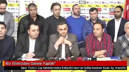 Biz Elimizden Geleni Yaptık"