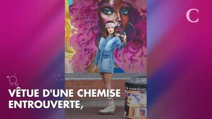PHOTOS. Oups ! Alessandra Ambrosio laisse entrevoir un sein lors d'une séance photos