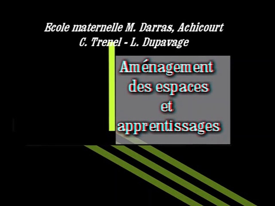 Des espaces pour mieux apprendre