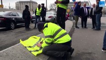 Nouvelle manifestation des chauffeurs de VTC à Paris