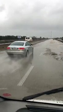 Allagamenti sulla Strada Tangenziale di Andria (25 gennaio 2019)