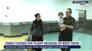Dad outraged after family kicked off flight for body odor