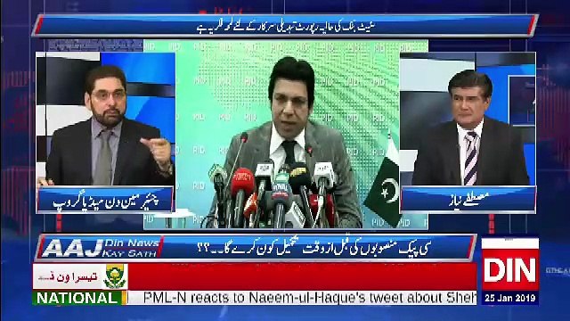 Aaj Din News Kay Sath – 25th January 2019