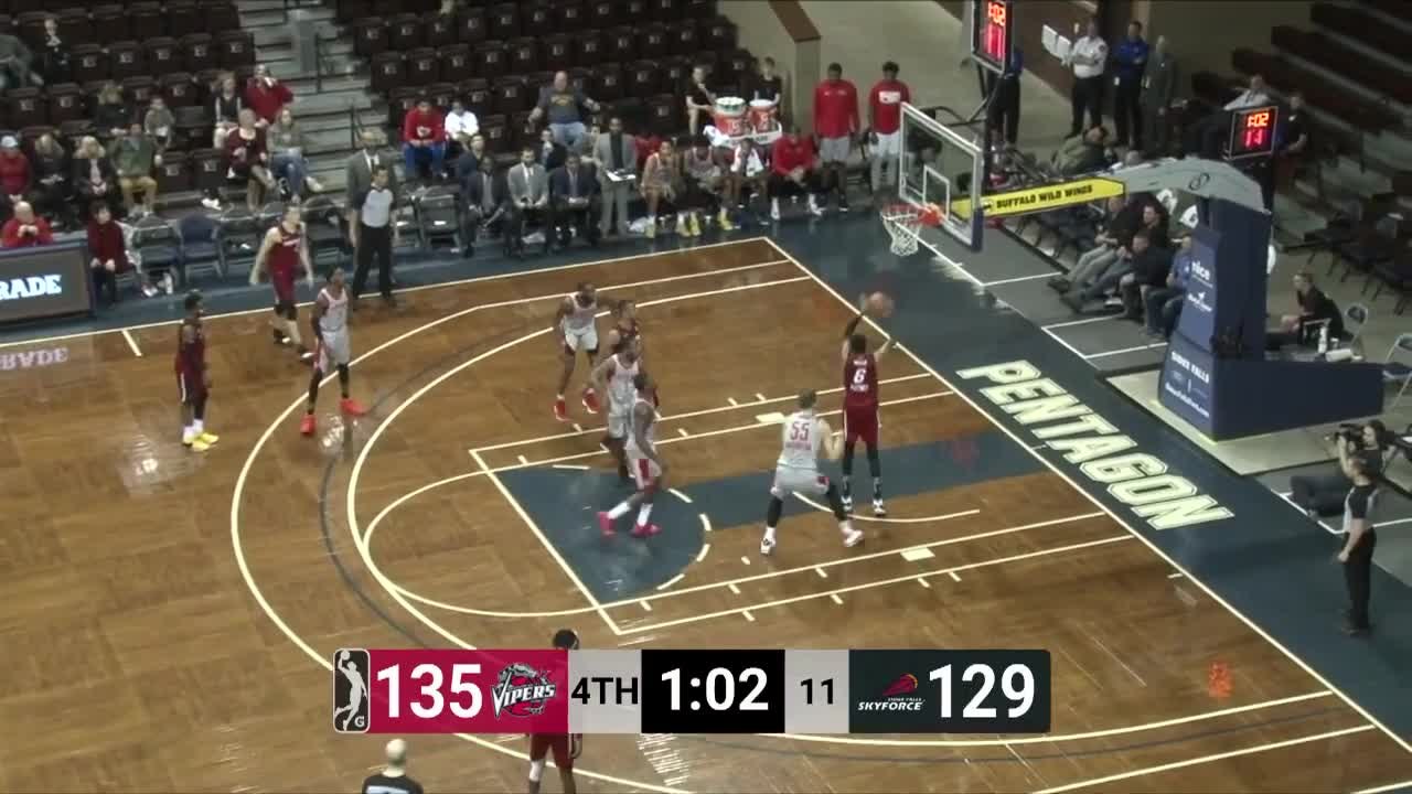 Raphiael Putney Tallies 27 PTS, 10 REB, 4 BLK & 3 AST For Sioux Falls Skyforce