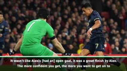 Sanchez can only improve after goal against Gunners - Solksjaer