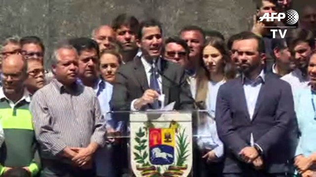 Guaidó convoca ‘grande mobilização’