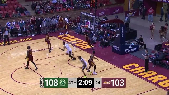 JaCorey Williams Finishes With 25 PTS, 12 REB & 6 AST For Canton Charge
