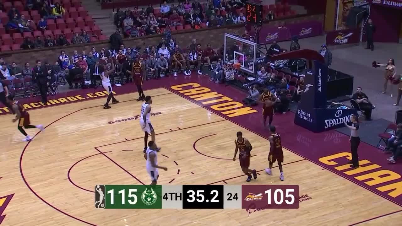 Michael Qualls (20 points) Highlights vs. Canton Charge