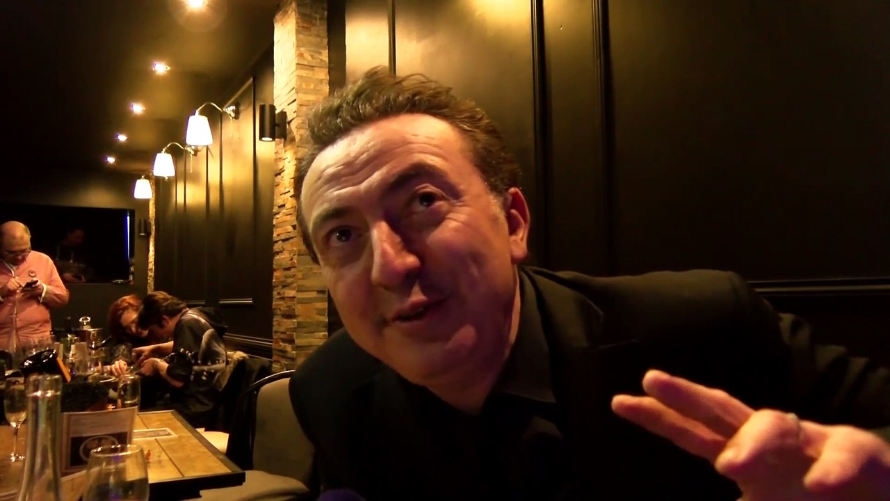 Interview Gérald Dahan au cabaret Du coq à l'âme