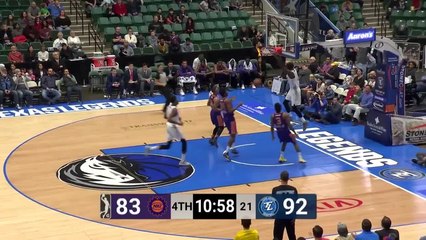 Trahson Burrell slams home the alley-oop