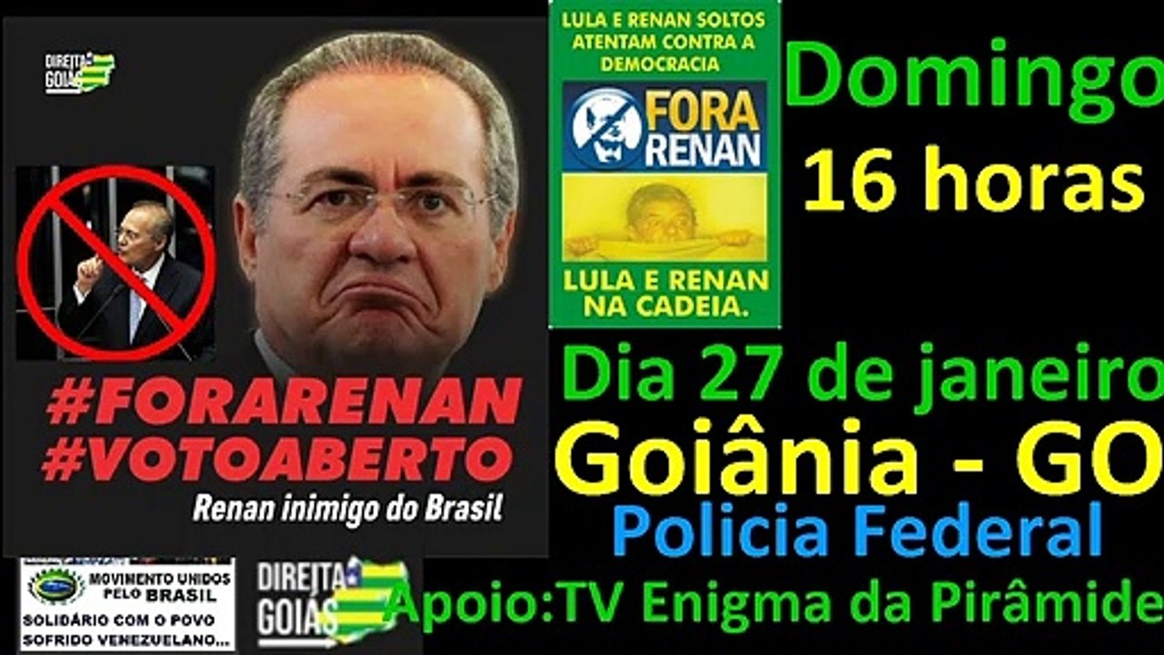 Fora Renan 27-01