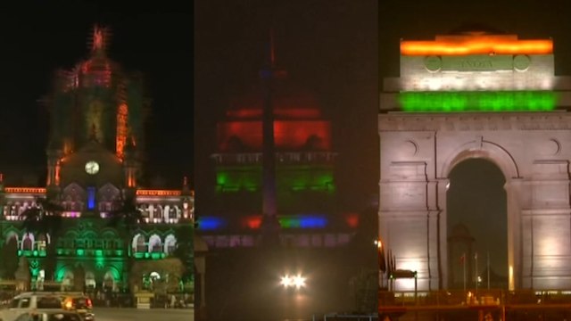 Delhi's India Gate, Mumbai's CST station light up ahead of Republic Day