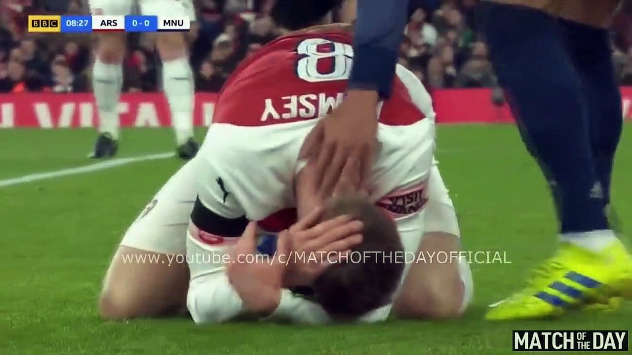 Arsenal VS Manchester United 1-3 - All Goals & Extended Highlights - 25.01.2019 HD