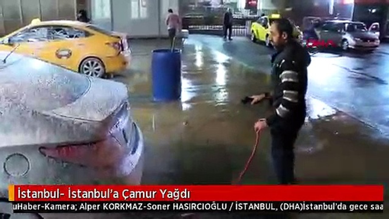 İstanbul- İstanbul'a Çamur Yağdı
