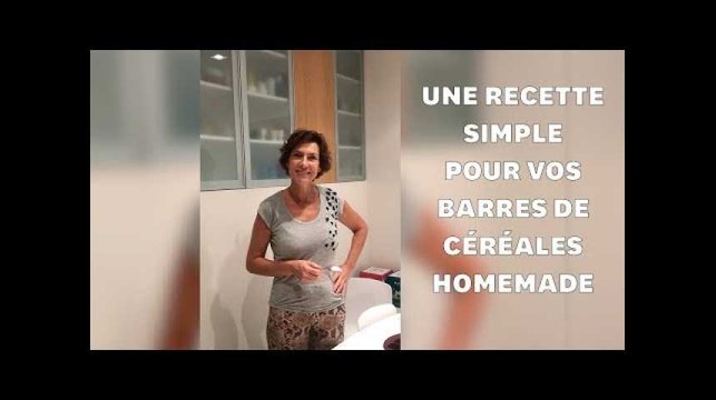 Vos barres de céréales maison