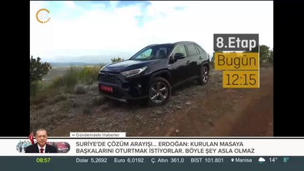 8. Etap bugün 12:15'te