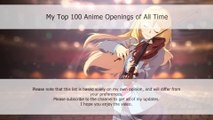 My Top 100 Anime Openings of All Time