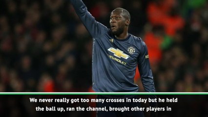 Lukaku can play right wing more often for United - Solskjaer