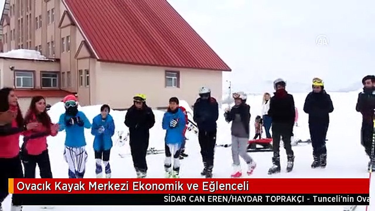 Ovacık Kayak Merkezi Ekonomik ve Eğlenceli