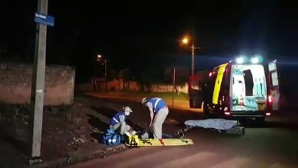 Siate atende pessoa agredida no Bairro Cascavel Velho