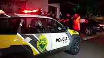 Colisão de trânsito envolvendo três carros é registrada na Rua Pernambuco