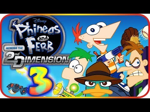 Phineas and Ferb: Across the 2nd Dimension Walkthrough Part 3 (PS3, Wii, PSP) Balloon Dimension