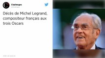 Michel Legrand, compositeur des musiques de « Peau d’âne » et des « Demoiselles de Rochefort », est mort
