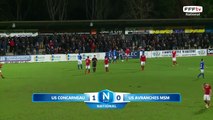 Victoire de l'US Concarneau 1 à 0