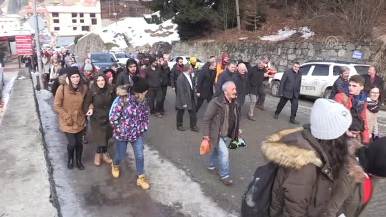 Çamlıhemşin Ayder Kardan Adam Şenliği" Başladı