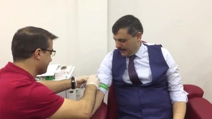 Vali Çiftçi'den Kan Bağışı Kampanyasına Destek