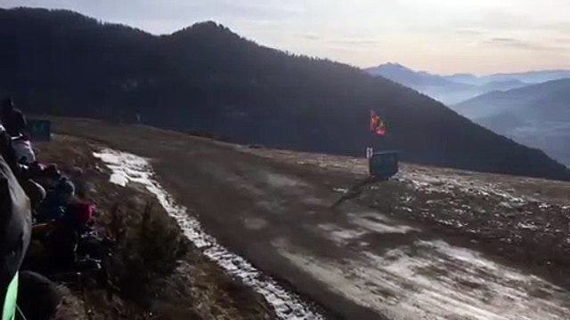 Rallye Monte-Carlo : l’équipage La Provence au col de Moissière