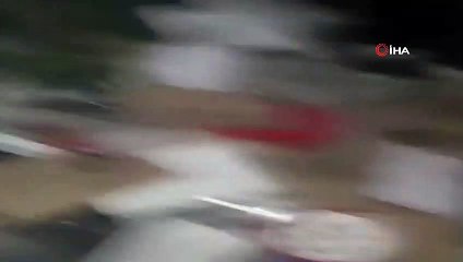 Hatay'daki patlamanın ardından ilk görüntüler ortaya çıktı