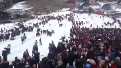 Ayder 'Kardan Adam' Şenlikleri Başladı