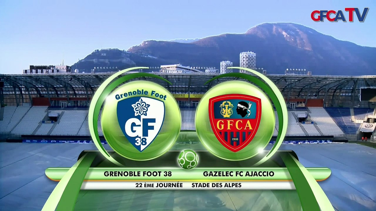 J22 - Grenoble / Gazélec : le résumé du match (1-1)