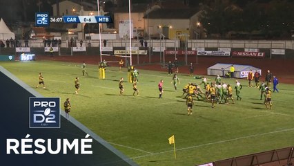 PRO D2 - Résumé Carcassonne-Montauban: 5-20 - J19 - Saison 2018/2019