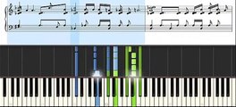winner - colour ring piano synthesia (sheet)
