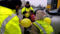 80 Gilets jaunes manifestent à Oyonnax