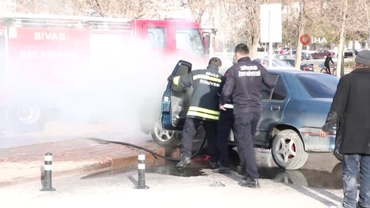 Yanan Araç Umurunda Olmadı