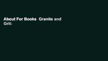 About For Books  Granite and Grit: A Walker s Guide to the Geology of British Mountains  Review