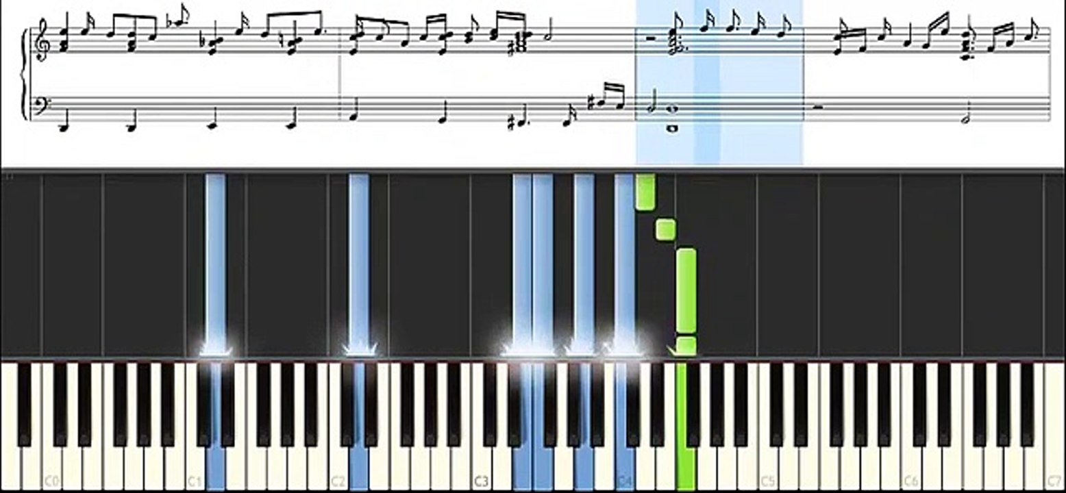 cnblue - don't say goodbye piano synthesia