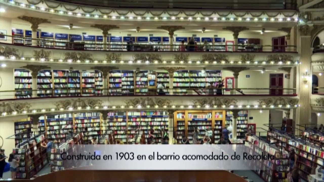 Carlos Erik Malpica Flores te presenta la Majestuosa librería de Buenos Aires