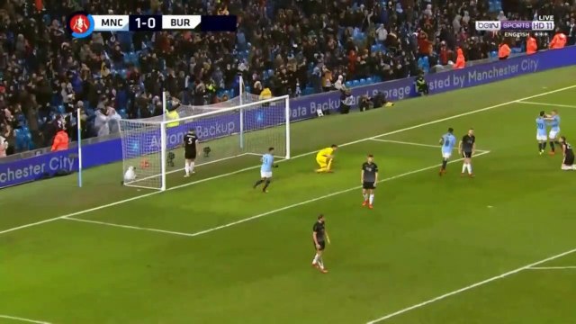Bernardo Silva Goal - Manchester City 2 - 0 Burnley - 26.01.2019 (Full Replay)