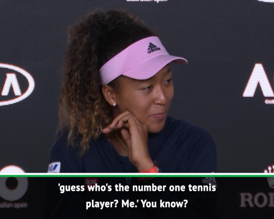 'Guess who's world number one... Me!' - Australian Open champ Osaka