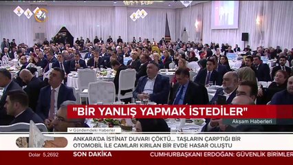 "Bir yanlış yapmak istediler"