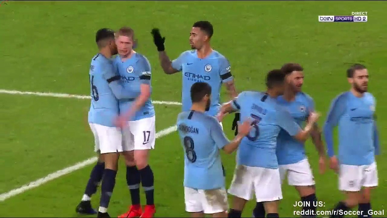 Kevin De Bruyne Goal HD - Manchester City 3 - 0 Burnley - 26.01.2019 (Full Replay)
