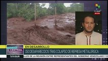 Brasil: al menos 7 muertos por ruptura de dique minero en Minas Gerais