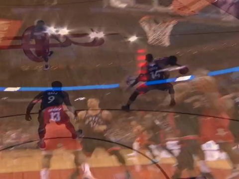 كرة سلّة: ان بي آي: قصة اليوم - هاردن يدّك سلّة رابتورز بـ 35 نقطة مؤكّدًا فوز روكتس