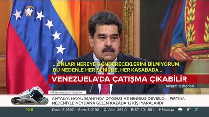 Venezuela'da çatışma çıkabilir