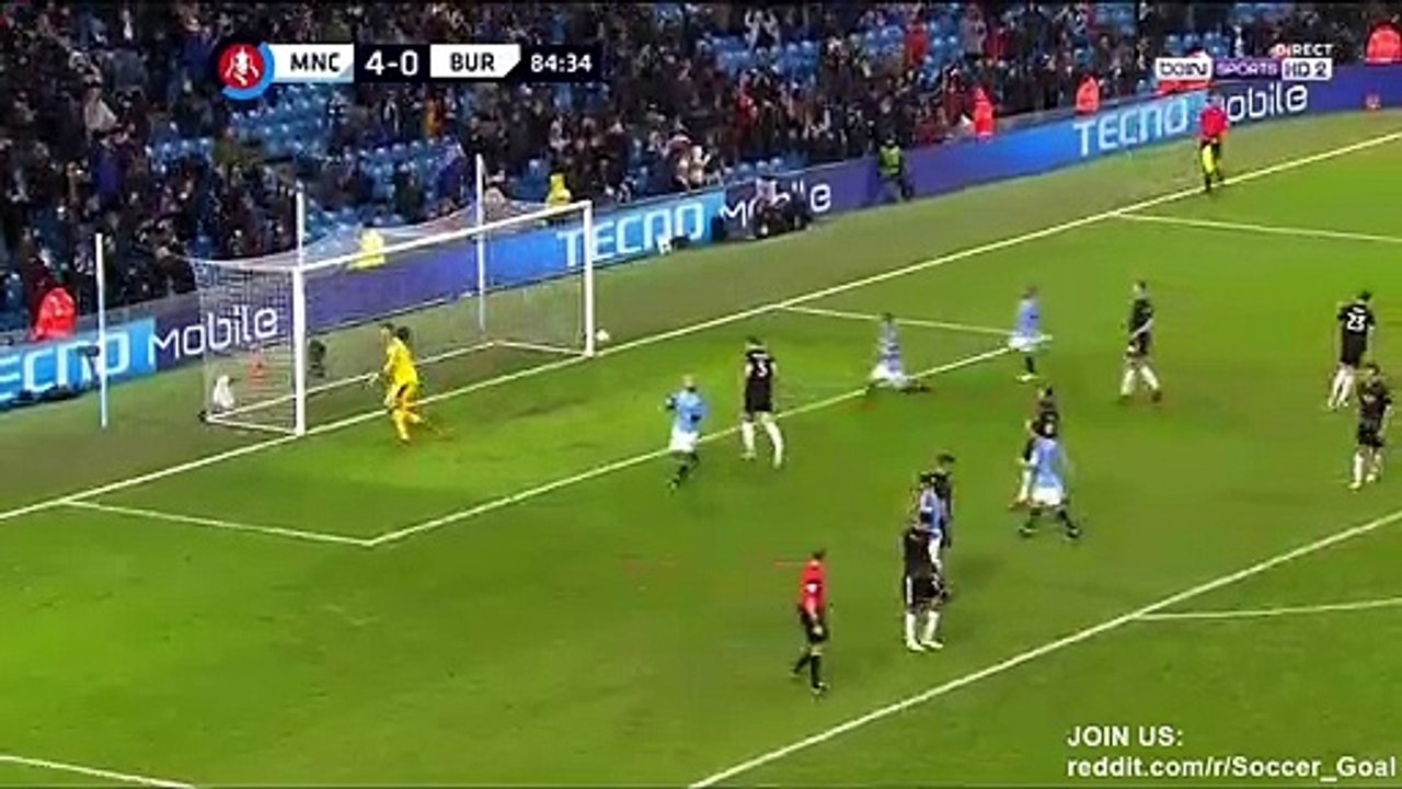 Sergio Aguero penalty Goal HD - Manchester City 5 - 0 Burnley - 26.01.2019 (Full Replay)